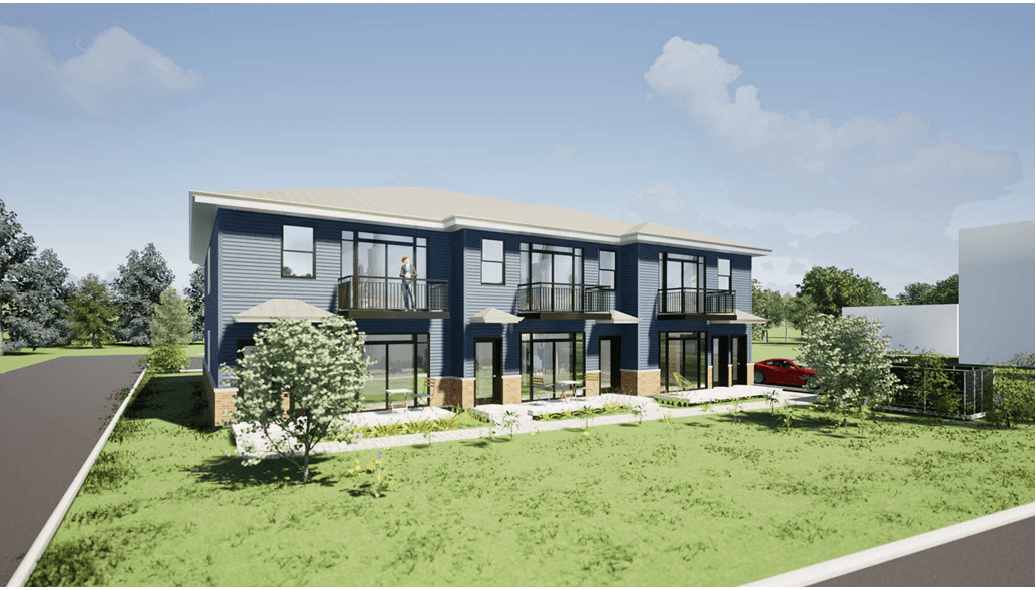 Construction de 12 logements sur la rue Saint-Paul, à Farnham (Québec)